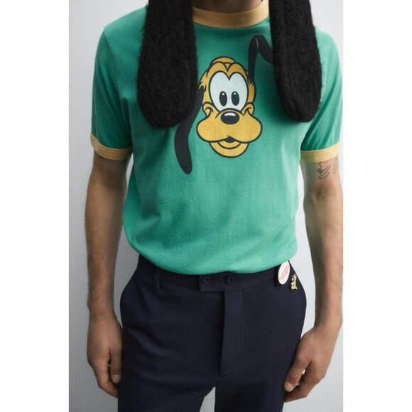 ZARA PLUTO HARRY LAMBERT FOR ZARA X DISNEY T-SHIRT - Picture 5 of 8